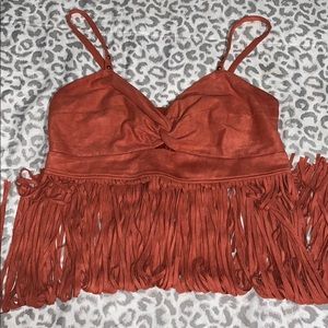 Bohemian Fringe Top